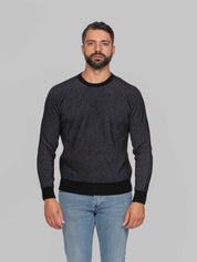BALLANTYNE MAGLIA 95539 BLACK/GREY