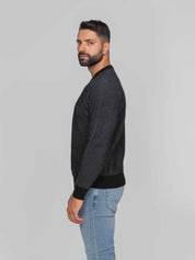 BALLANTYNE MAGLIA 95539 BLACK/GREY