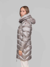 PJS PARAJUMPERS GIACCA MARION 0137 MID GREY