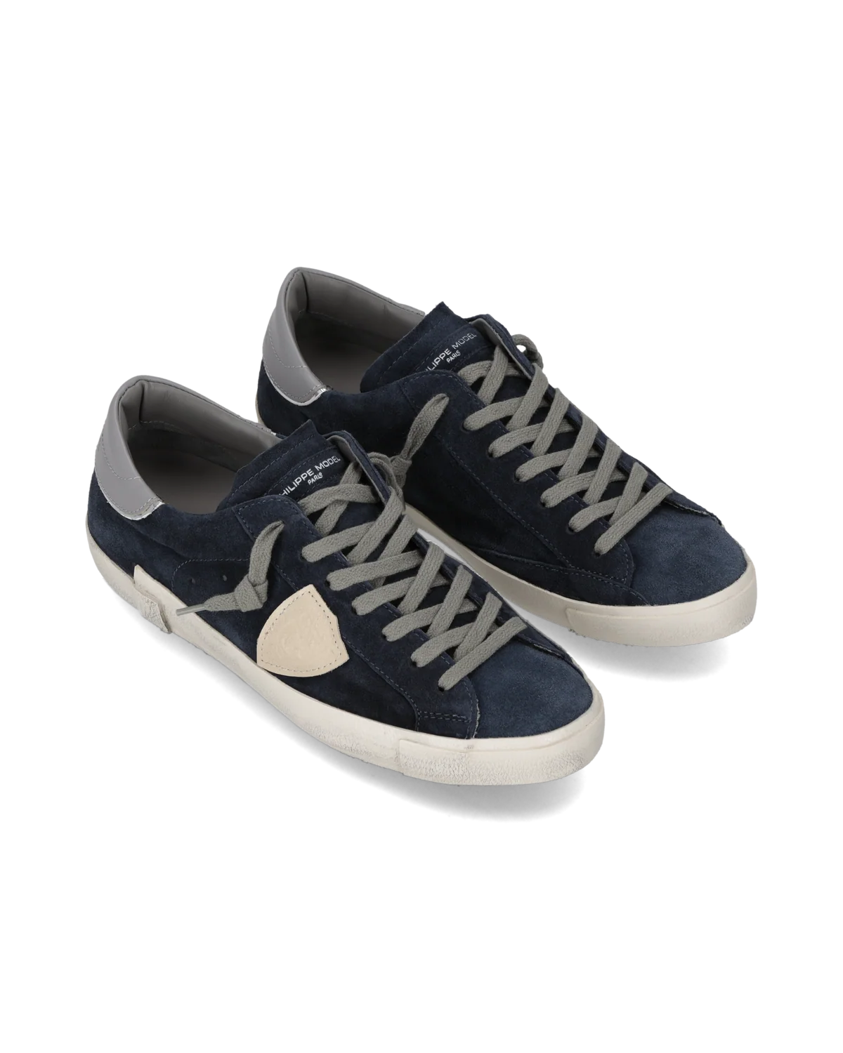 PHILIPPE MODEL SNEAKER PRSX LOW MAN XS23 BLUE/GRIS