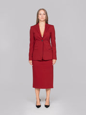PINKO GIACCA R59 ROSSO RIO