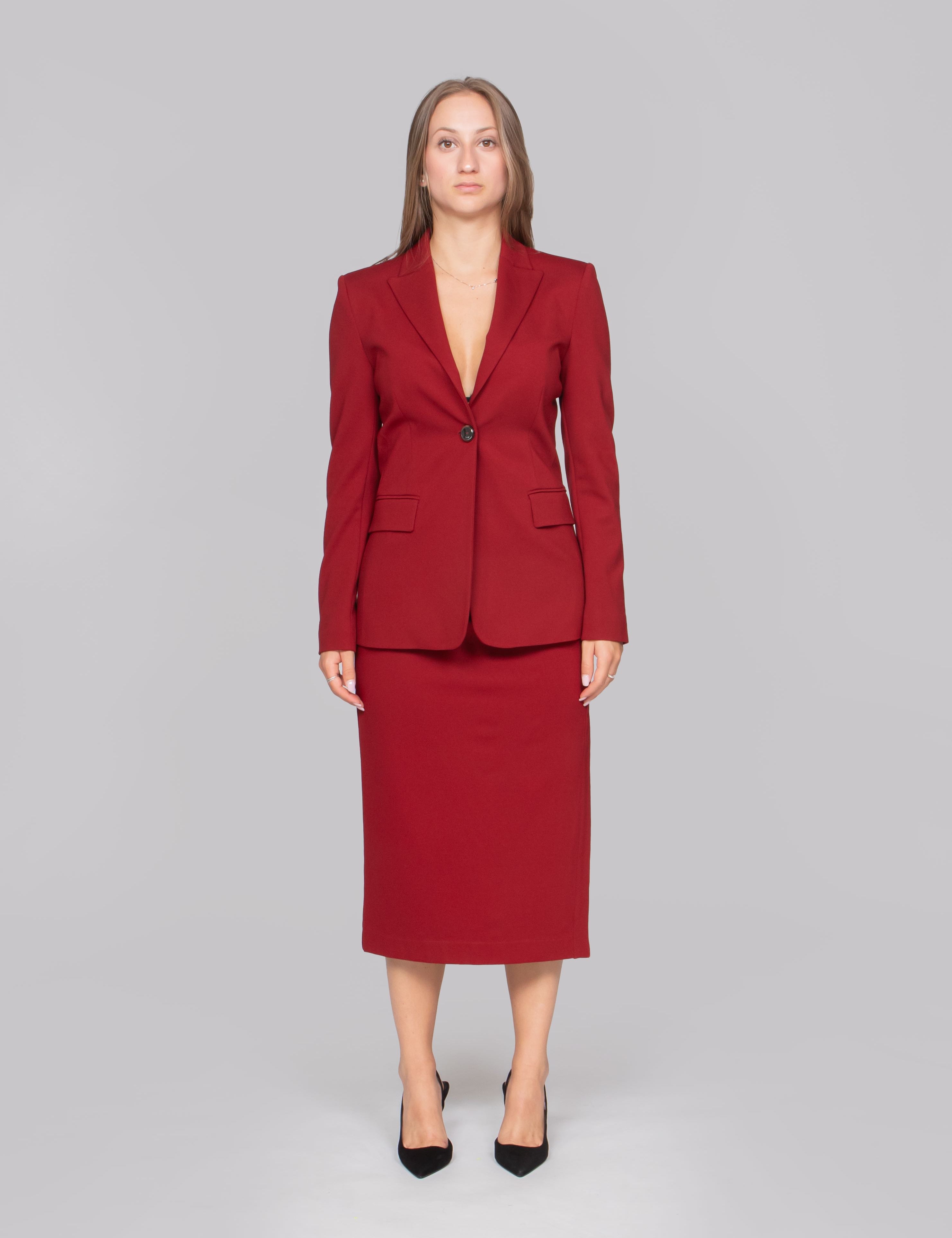 PINKO GIACCA R59 ROSSO RIO