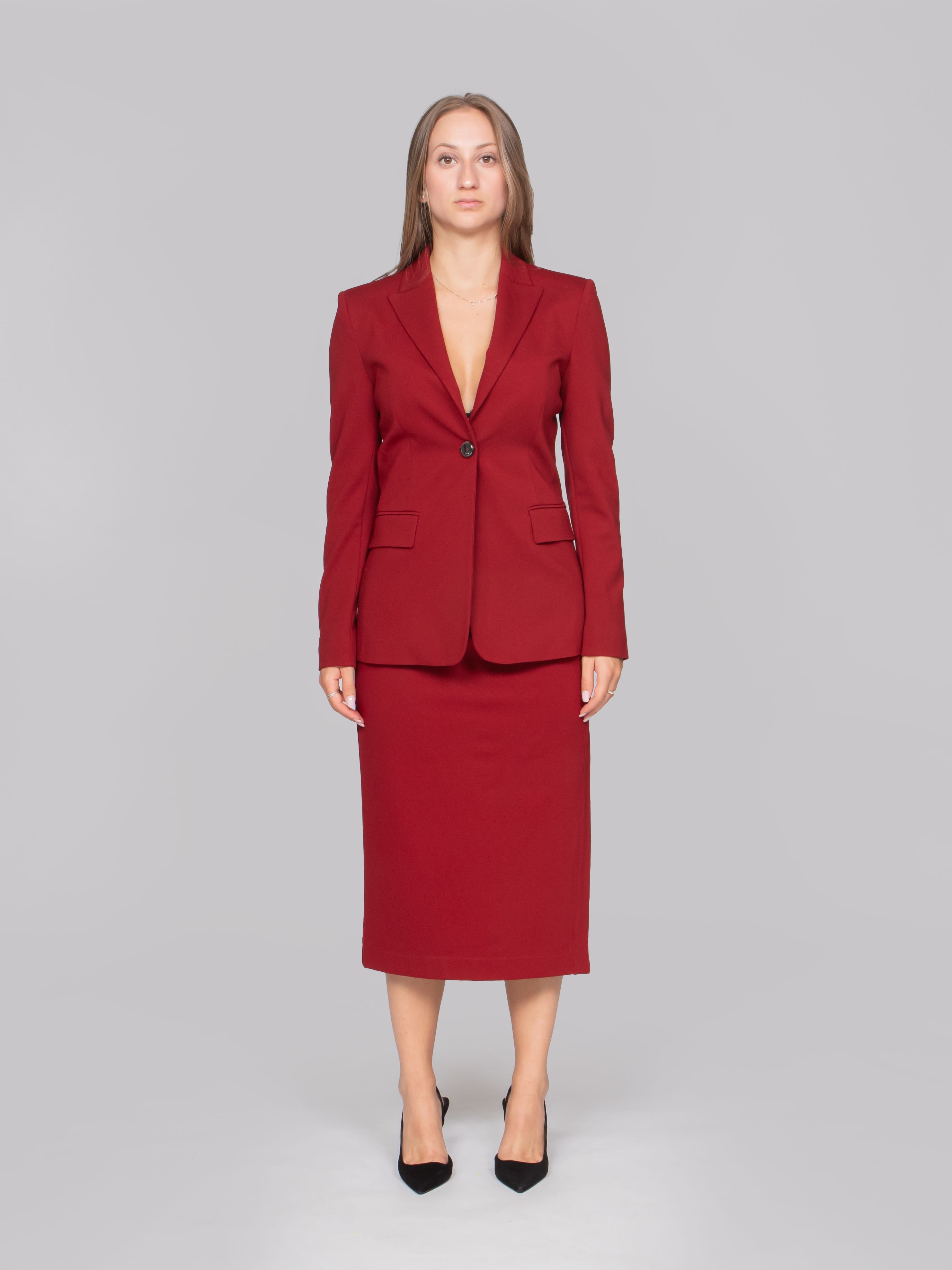 PINKO GIACCA R59 ROSSO RIO