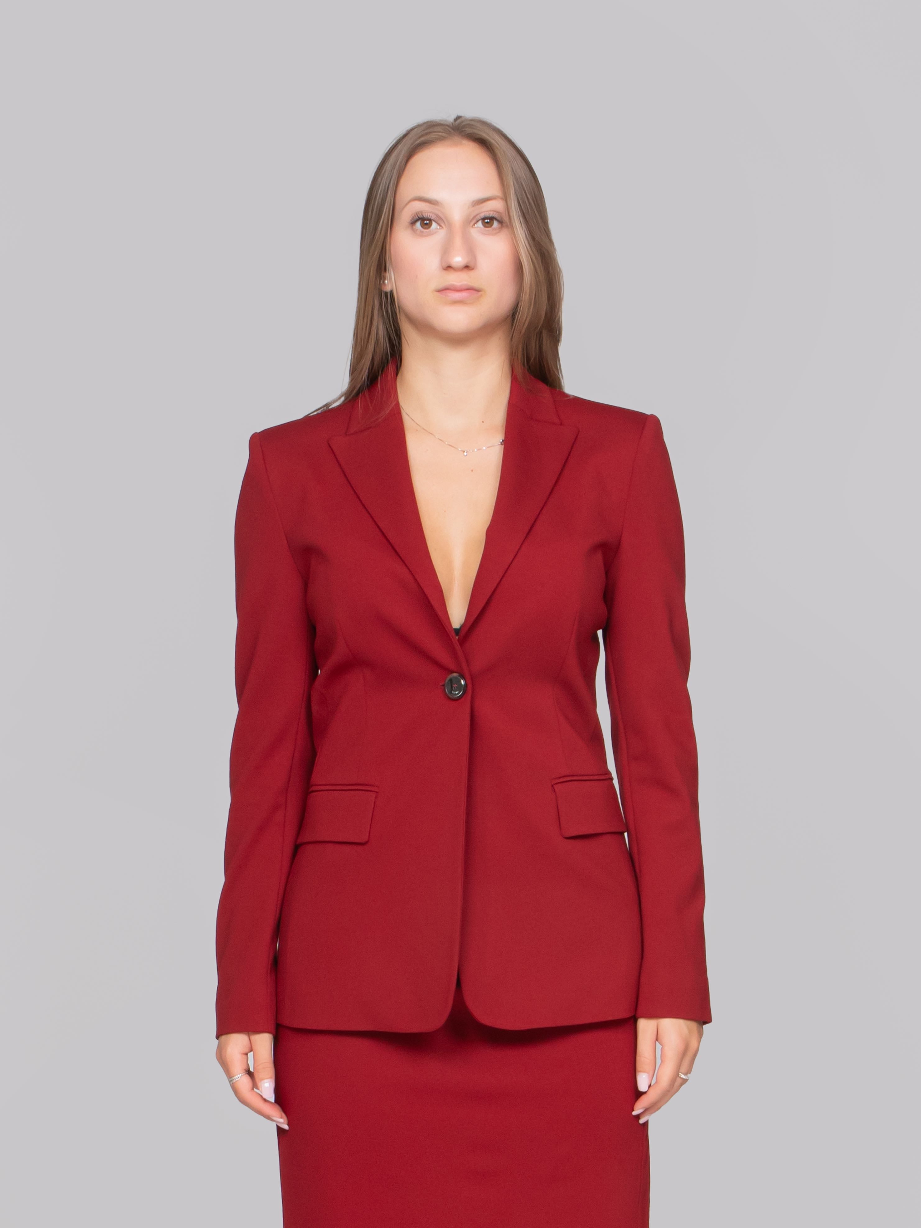 PINKO GIACCA R59 ROSSO RIO