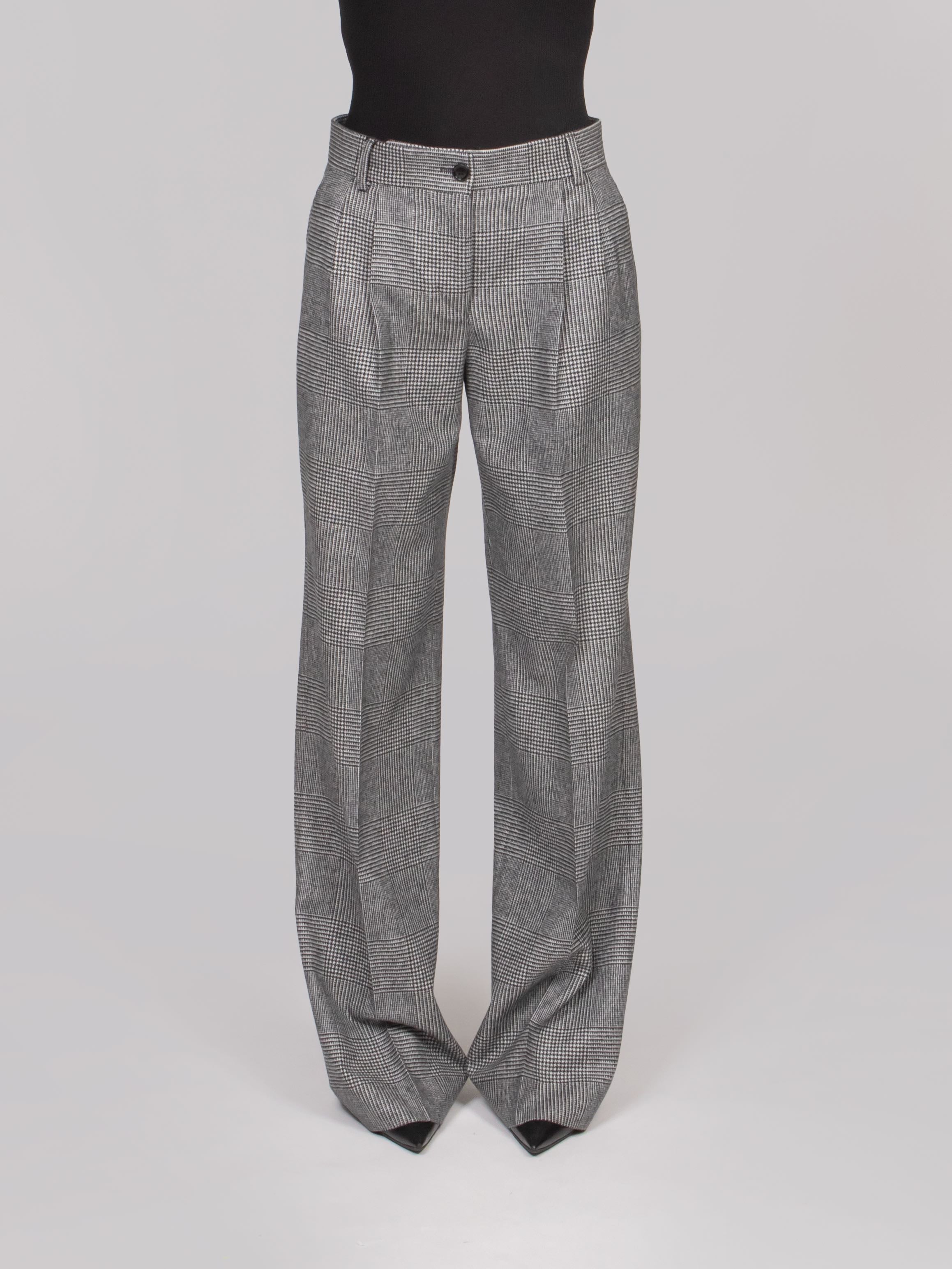 DOLCE & GABBANA PANTALONE S8100 QUADRI CHECK TARTAN