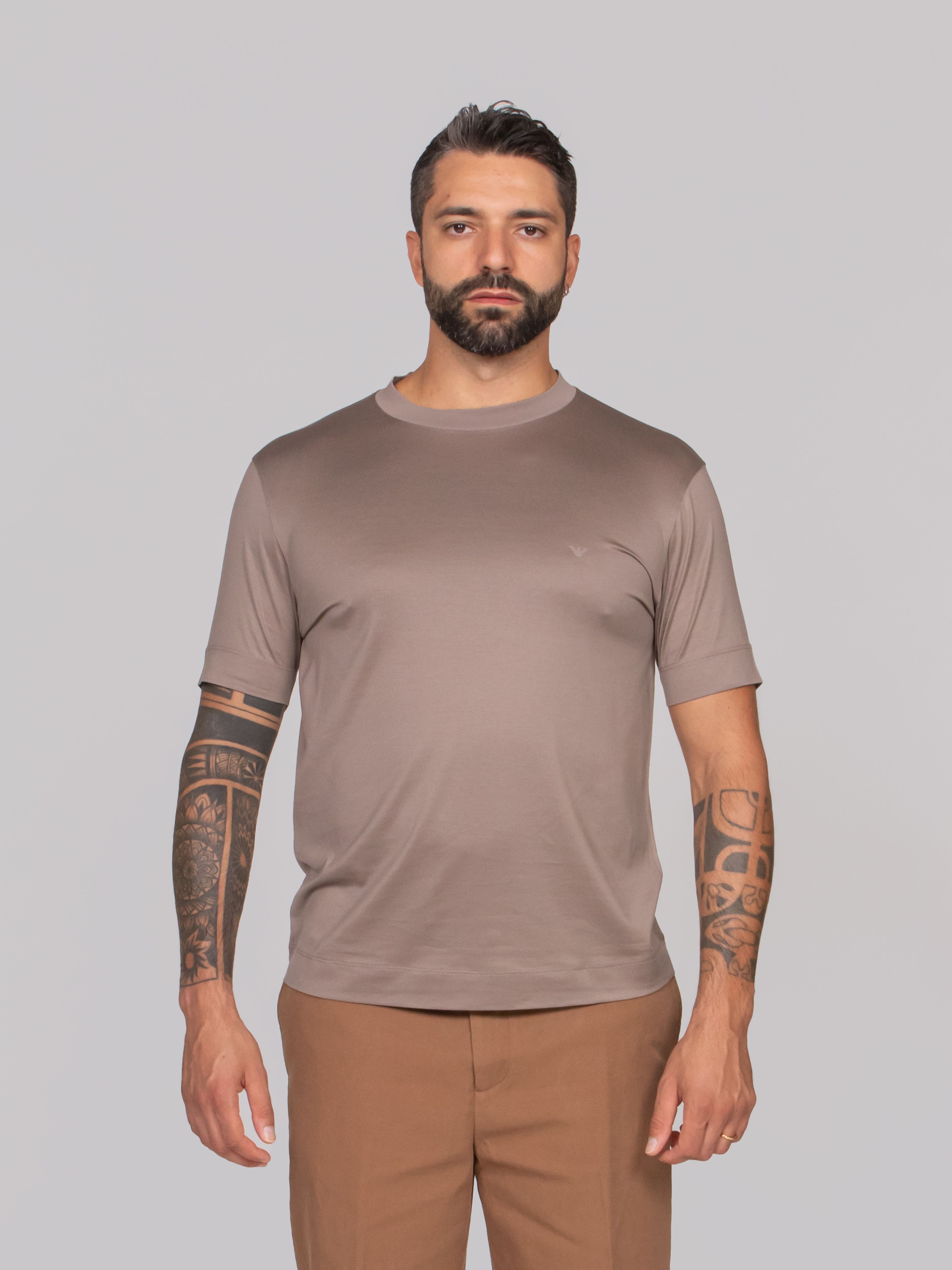 EMPORIO ARMANI T-SHIRT U6107 DRIFTWOOD