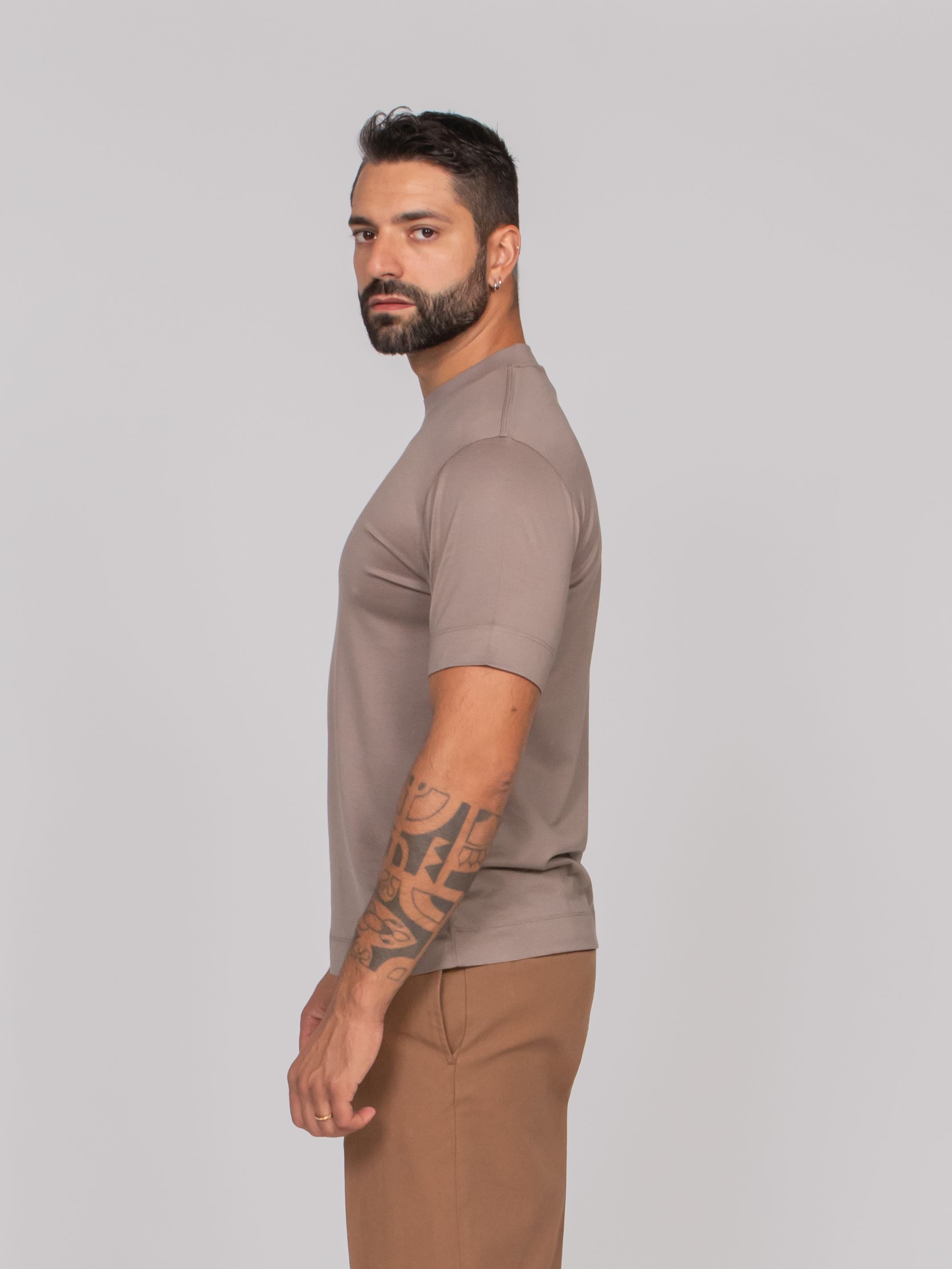 EMPORIO ARMANI T-SHIRT U6107 DRIFTWOOD
