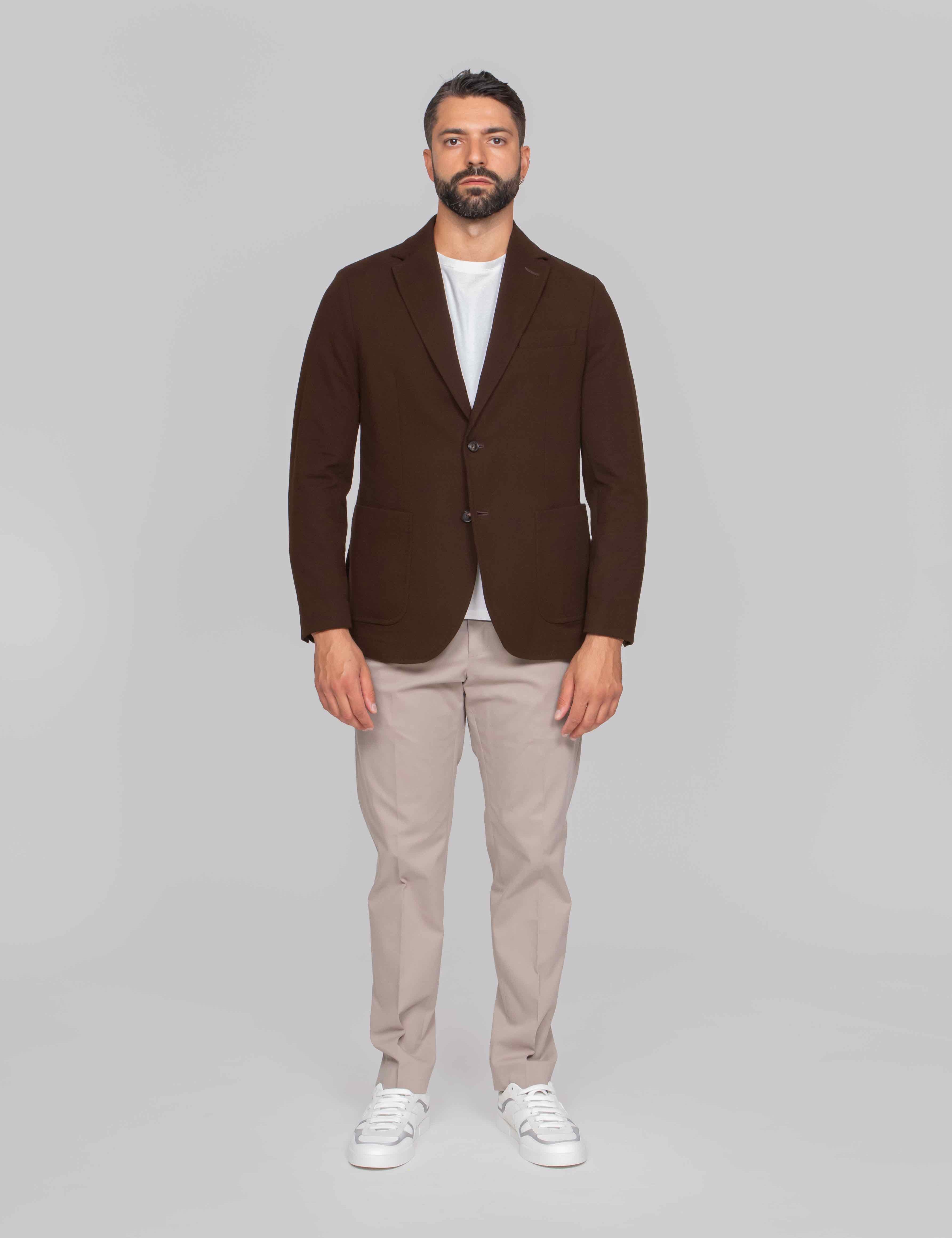 CIRCOLO 1901 GIACCA FLEECE G1125 CORTECCIA
