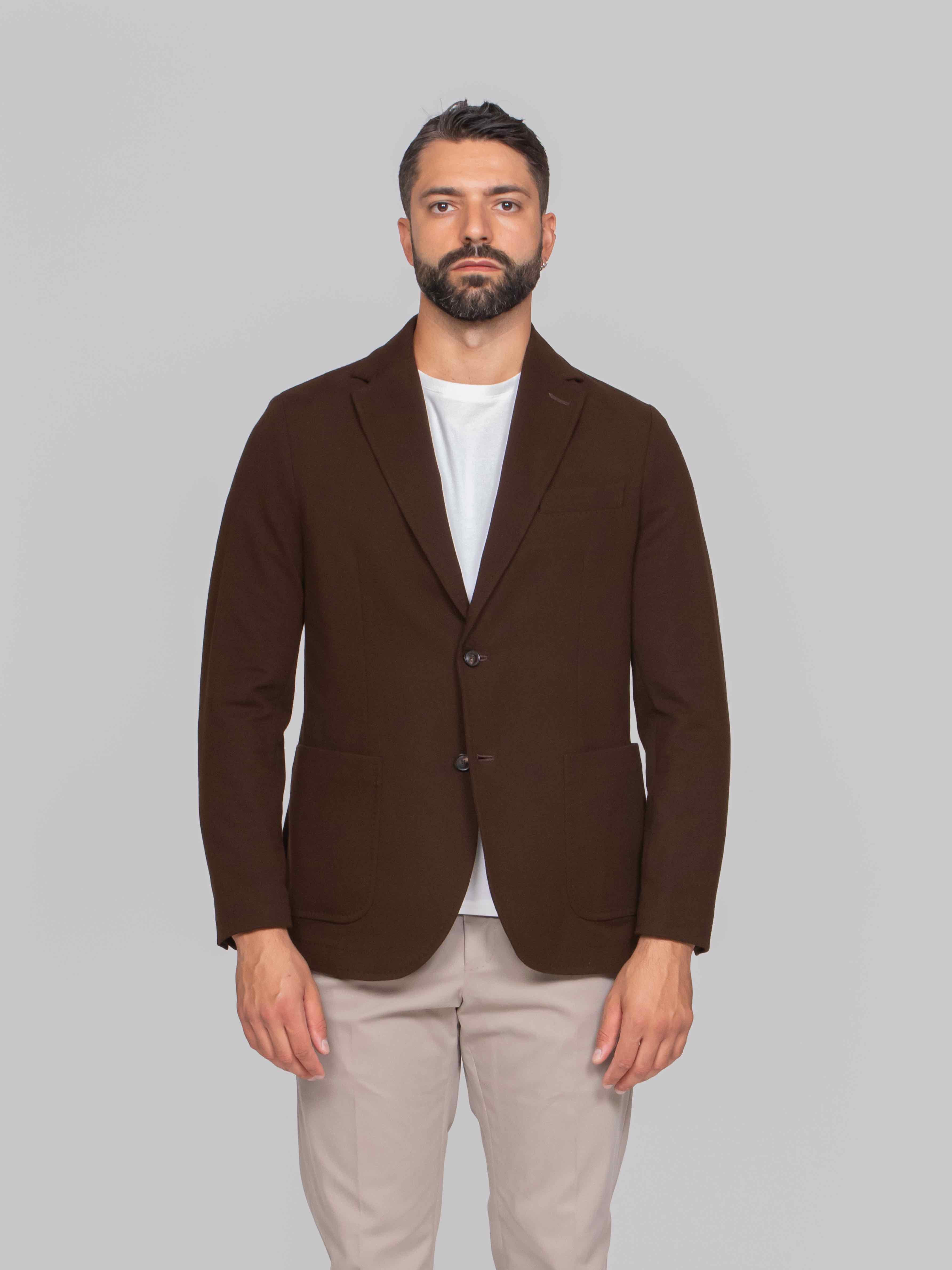 CIRCOLO 1901 GIACCA FLEECE G1125 CORTECCIA