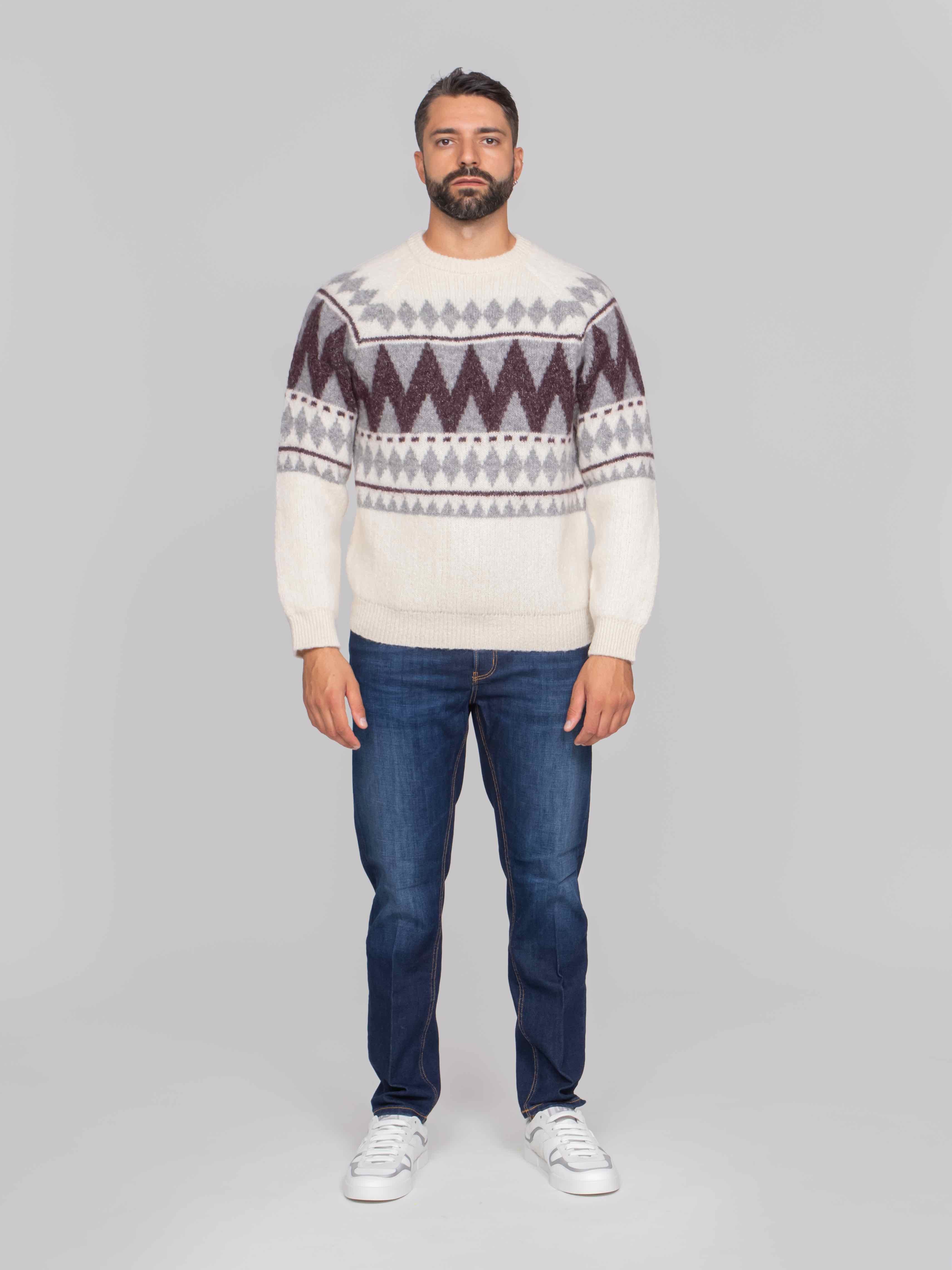 PESERICO MAGLIA TRICOT G03 BIANCO