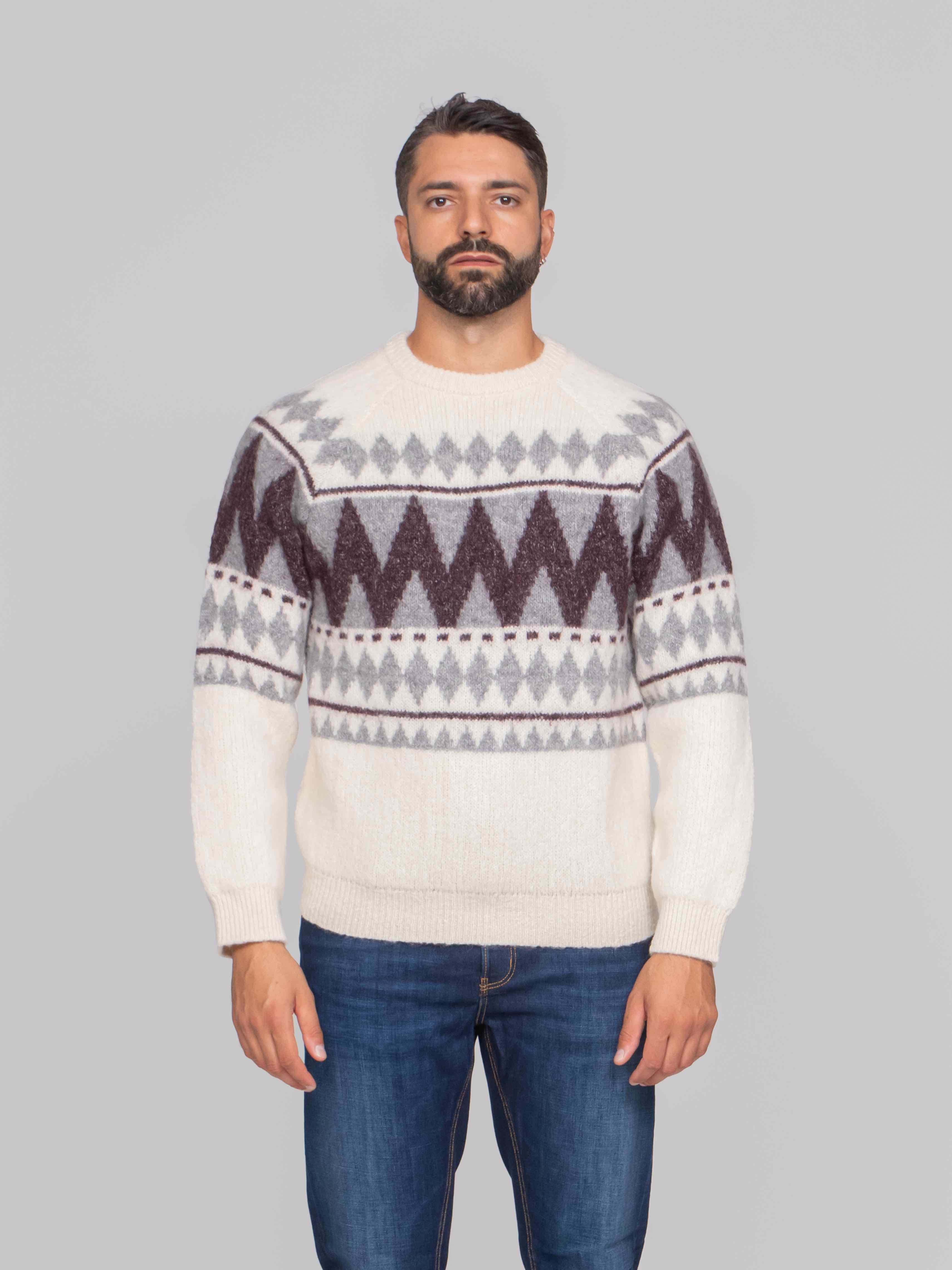 PESERICO MAGLIA TRICOT G03 BIANCO