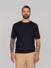 EMPORIO ARMANI MAGLIA UB118 ICONICO BLUE