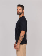 EMPORIO ARMANI MAGLIA UB118 ICONICO BLUE