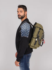 DSQUARED2 ZAINO  M682 MILITARE+NERO
