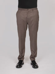 DOLCE & GABBANA PANTALONE S8230 MELANGE BIANCO-BEIGE