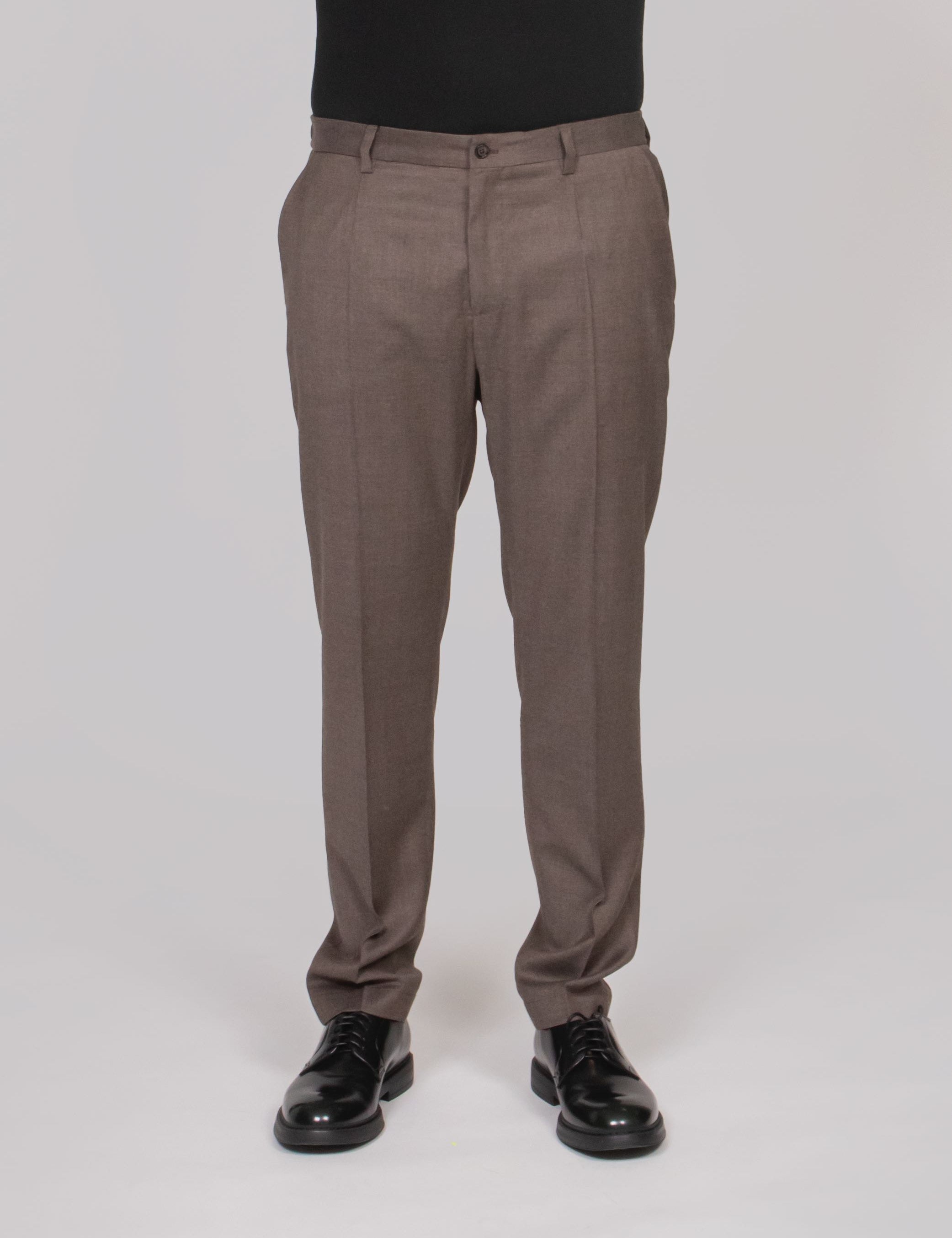 DOLCE & GABBANA PANTALONE S8230 MELANGE BIANCO-BEIGE