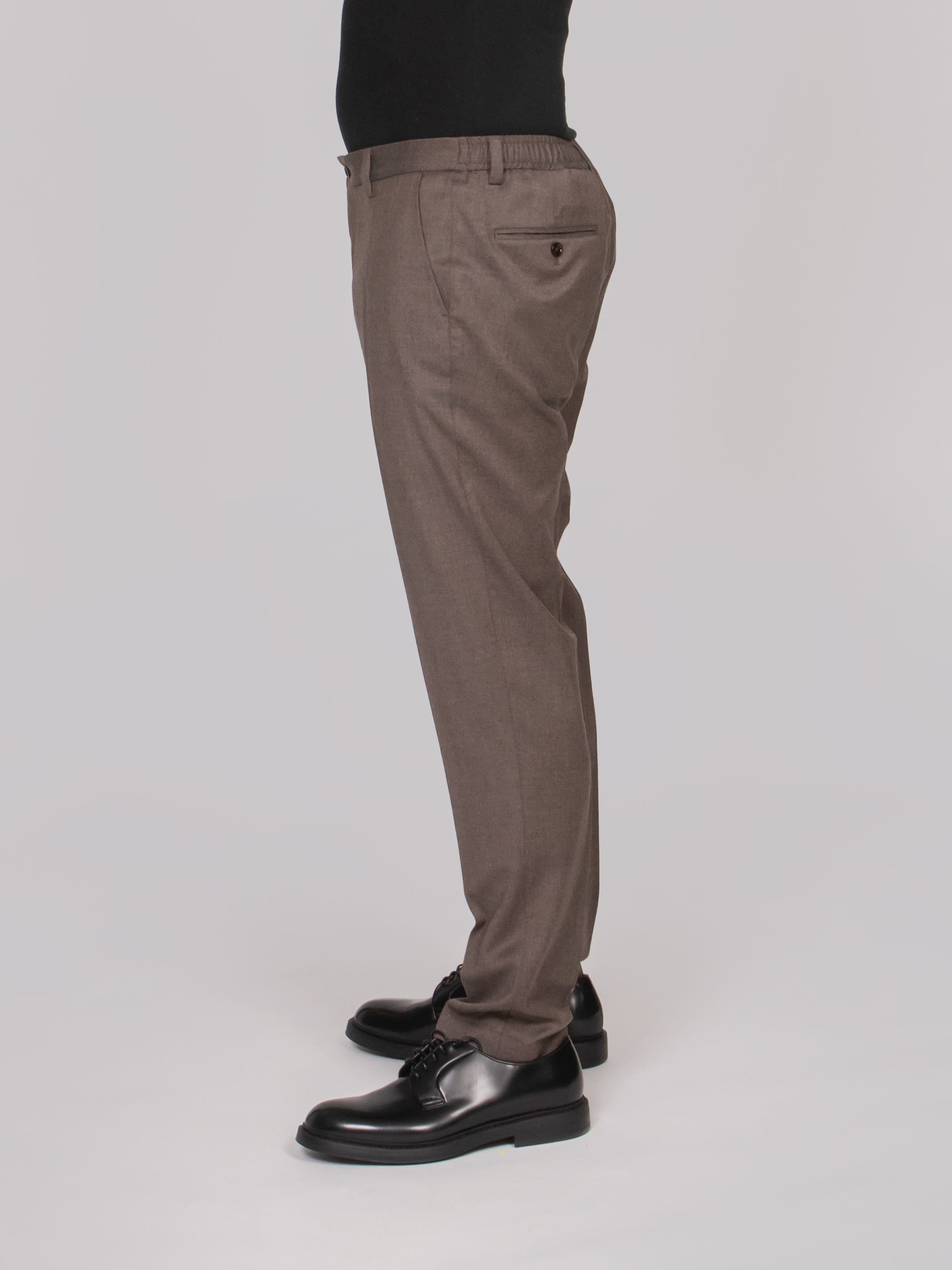 DOLCE & GABBANA PANTALONE S8230 MELANGE BIANCO-BEIGE
