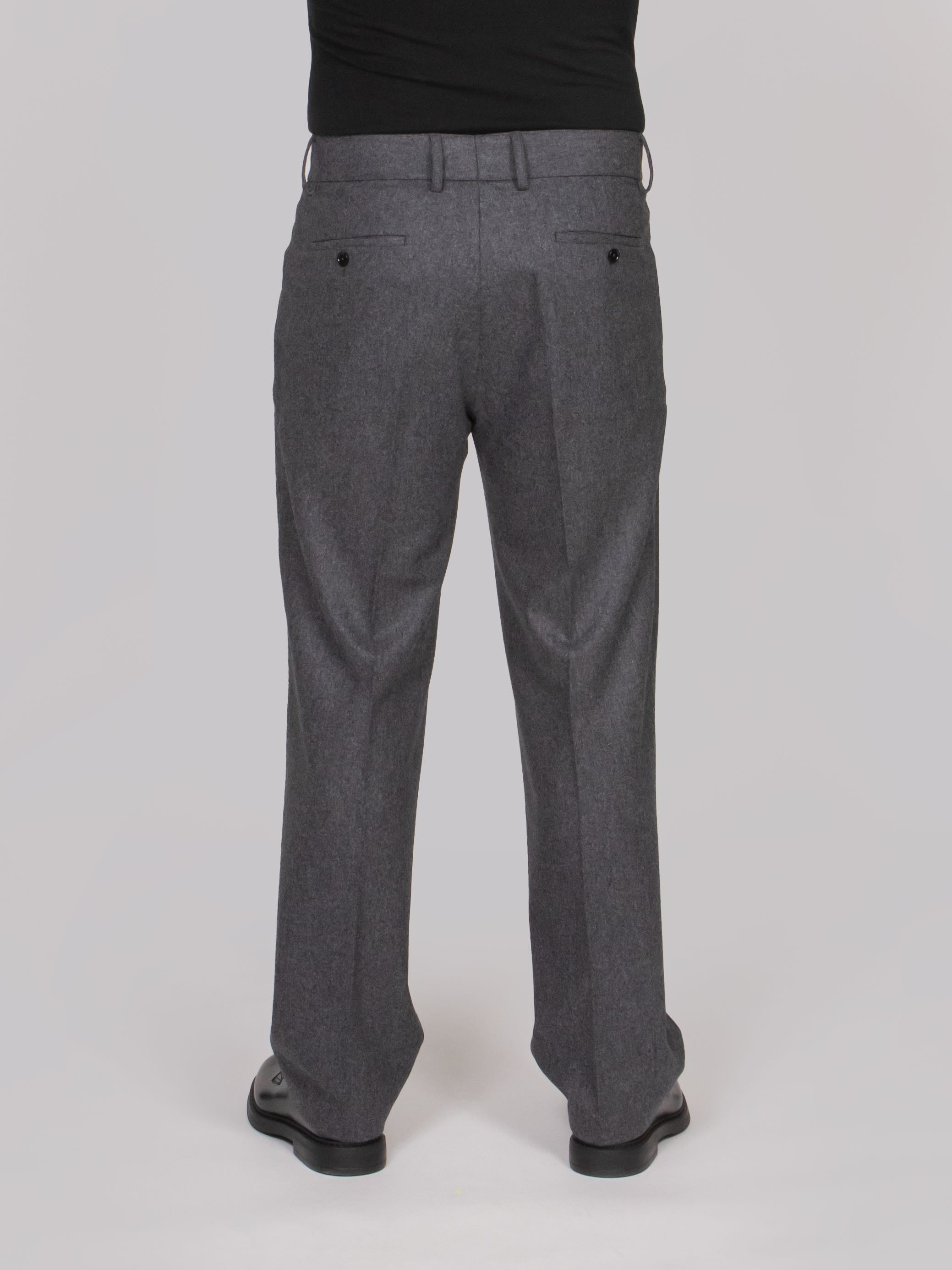 DOLCE & GABBANA PANTALONE S8292 MELANGE GRIGIO