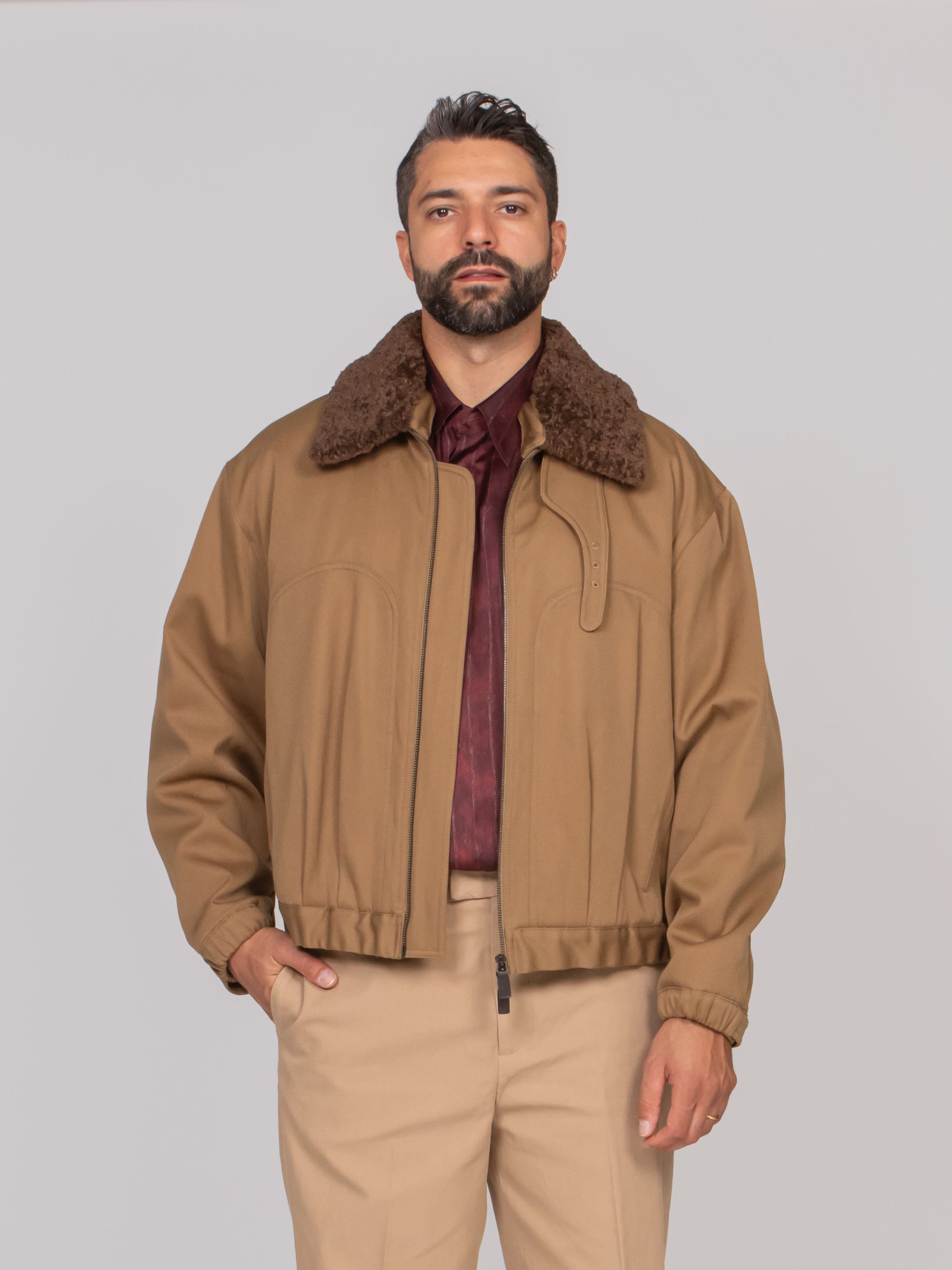 EMPORIO ARMANI BLOUSON U6188 ERMINE