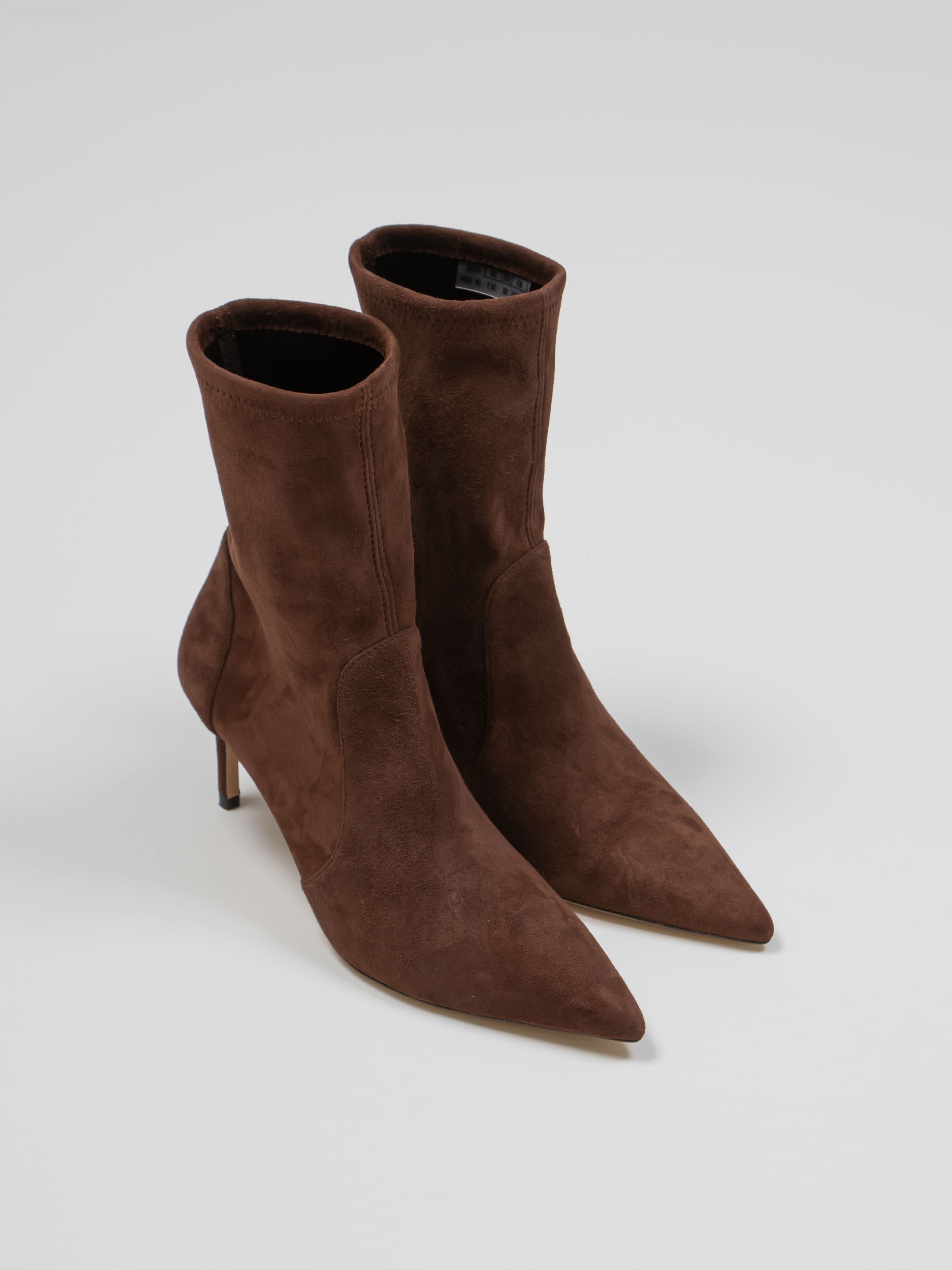 STUART WEITZMAN STIVALETTO NYW BROWNSTONE