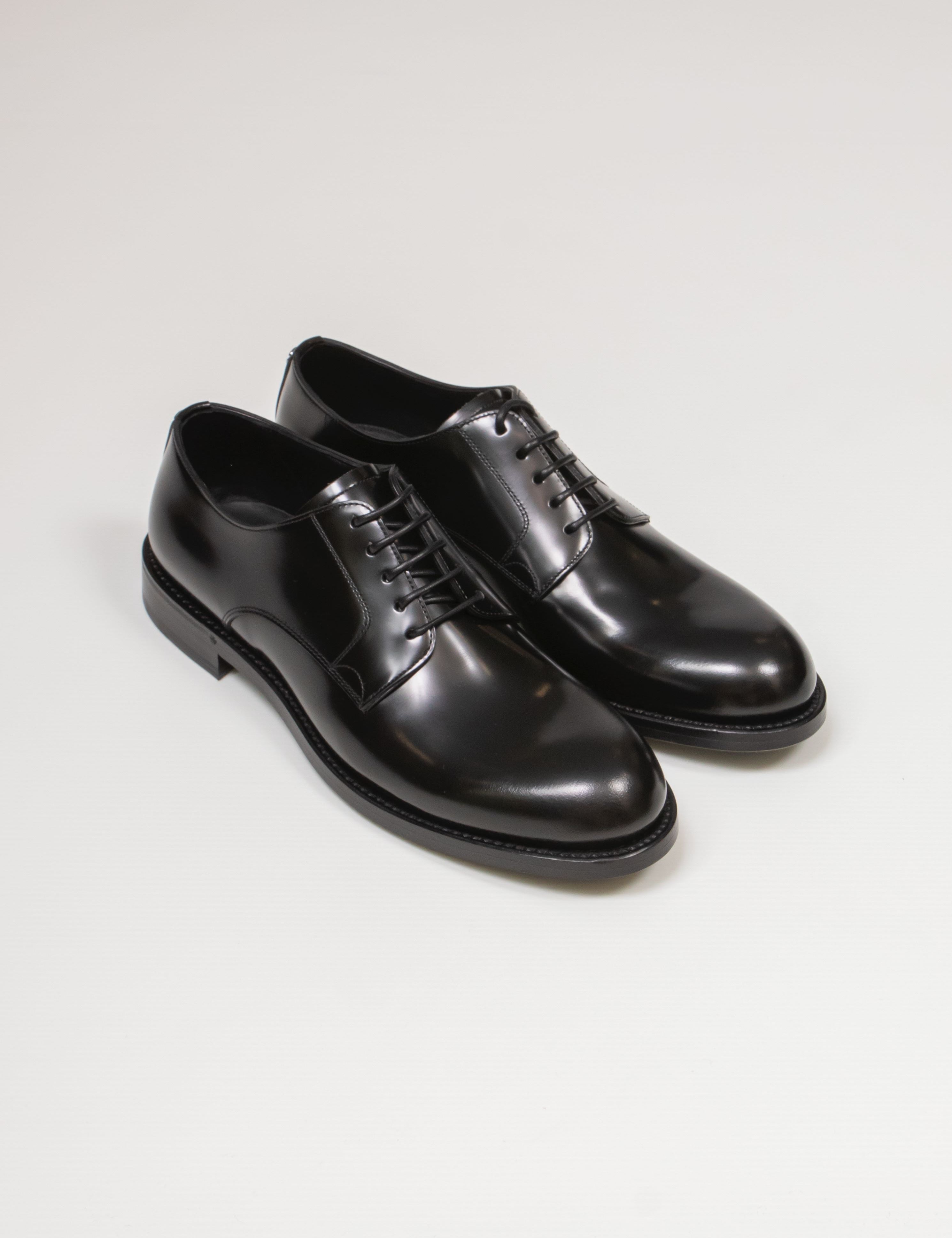 DOLCE & GABBANA DERBY SPAZZOLATO 80999 NERO