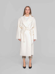 ELISABETTA FRANCHI CAPPOTTO CON CINTURA 193 BURRO