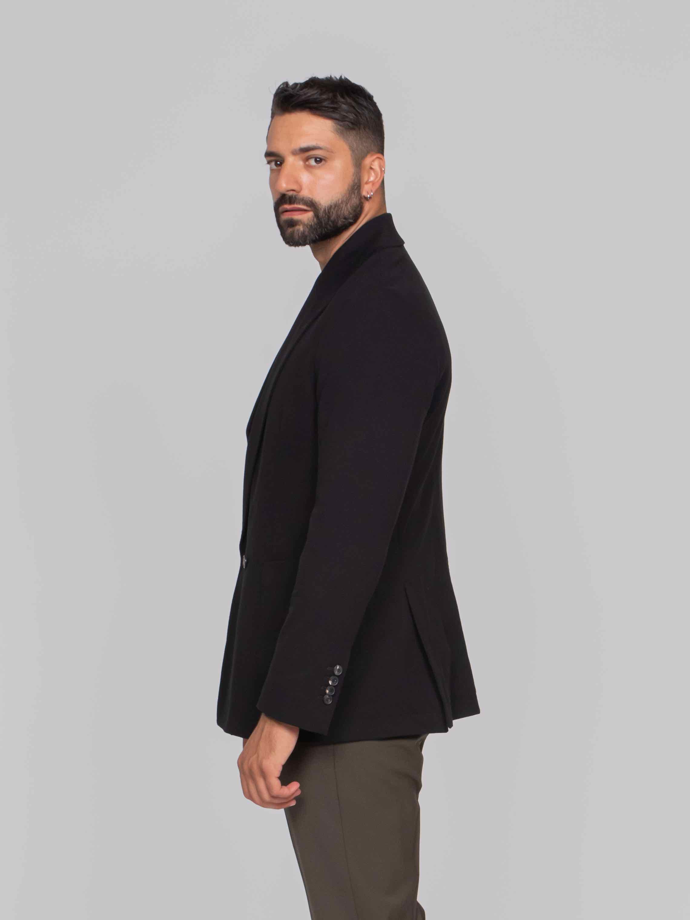 CIRCOLO 1901 GIACCA DOUBLE-BREASTED 001 NERO