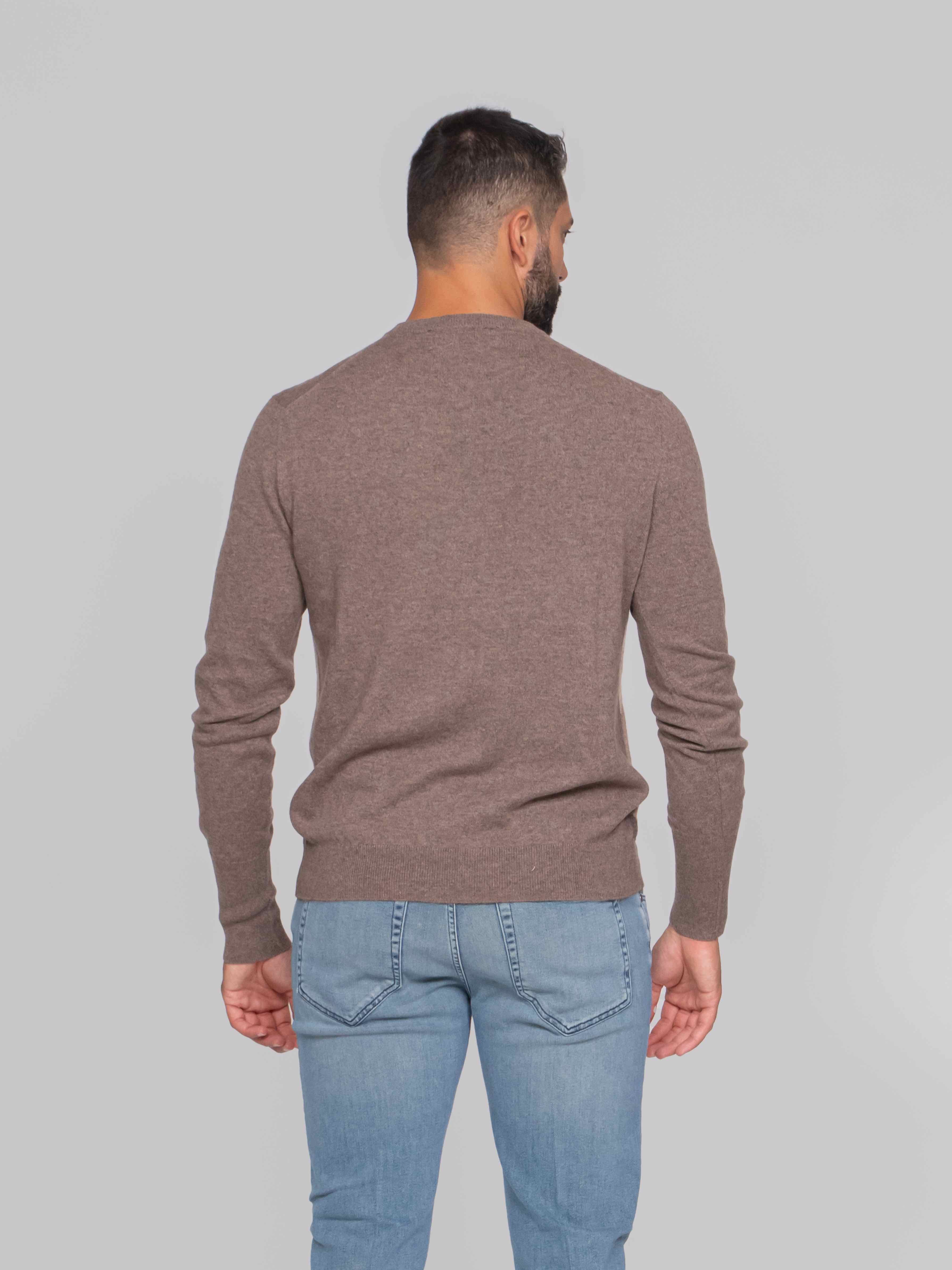 BALLANTYNE MAGLIA GIROCOLLO 94545 TORTORA/BROWN