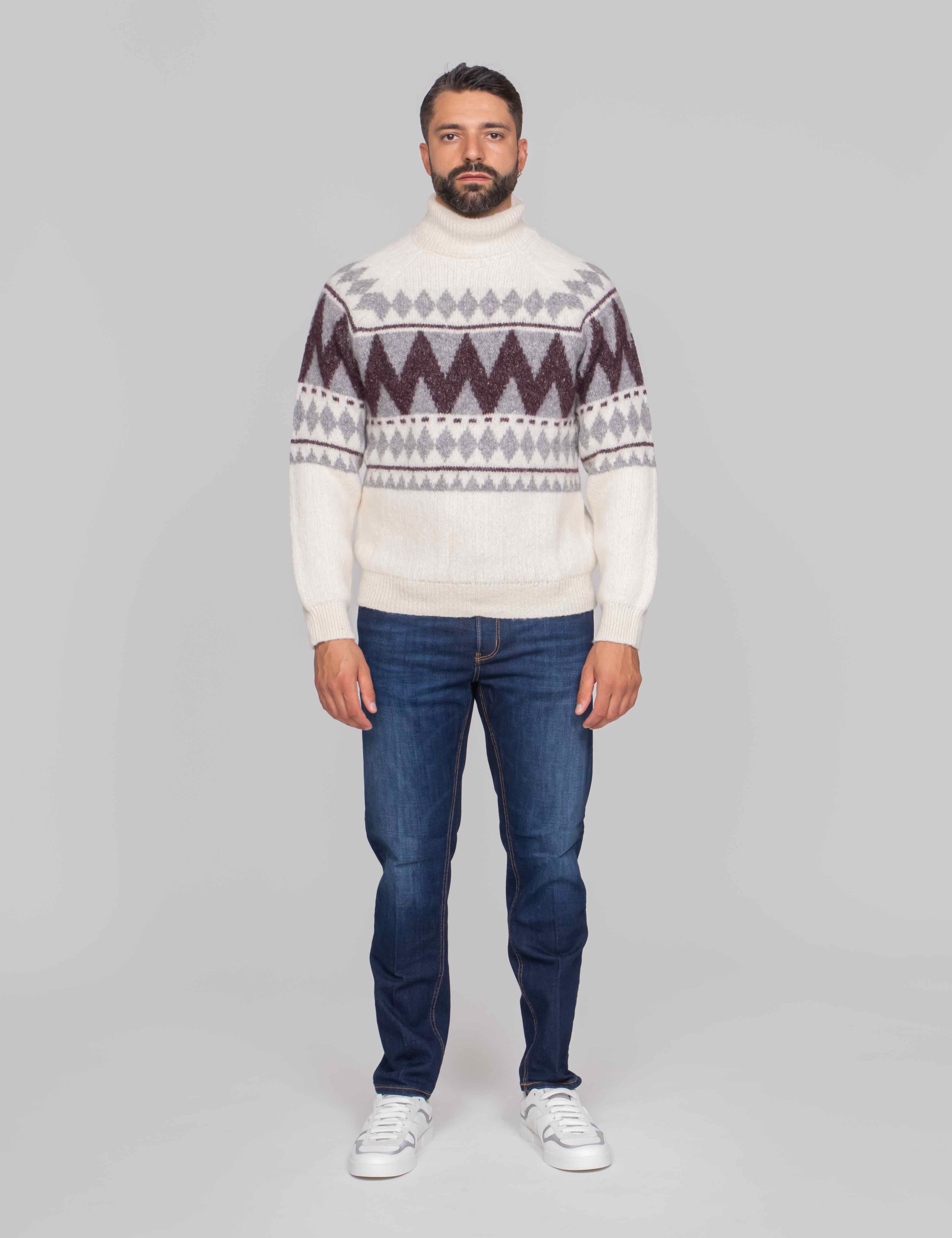 PESERICO MAGLIA TRICOT G03 BIANCO
