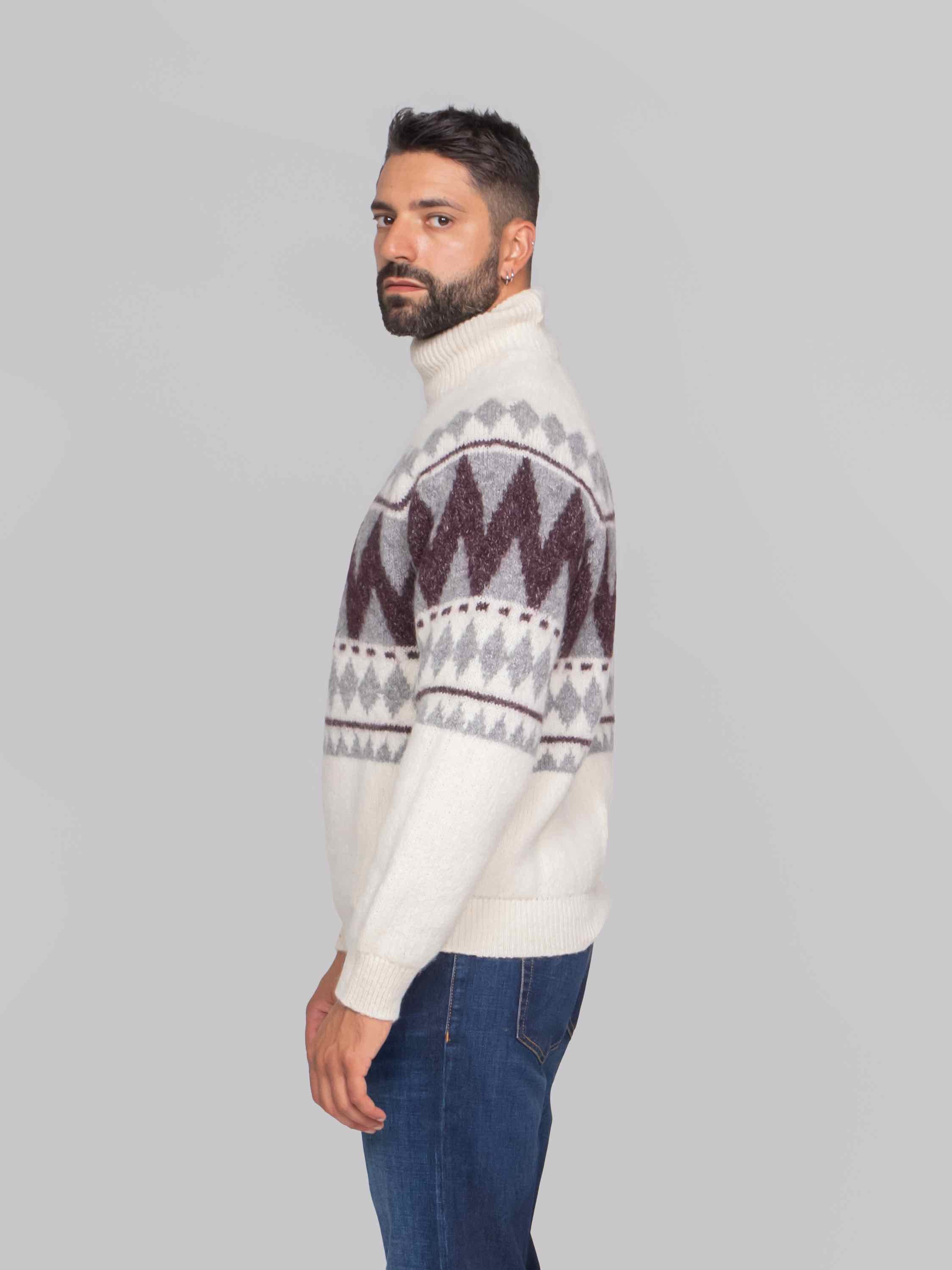 PESERICO MAGLIA TRICOT G03 BIANCO