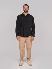 EMPORIO ARMANI CAMICIA UC001 BLACK BEAUTY