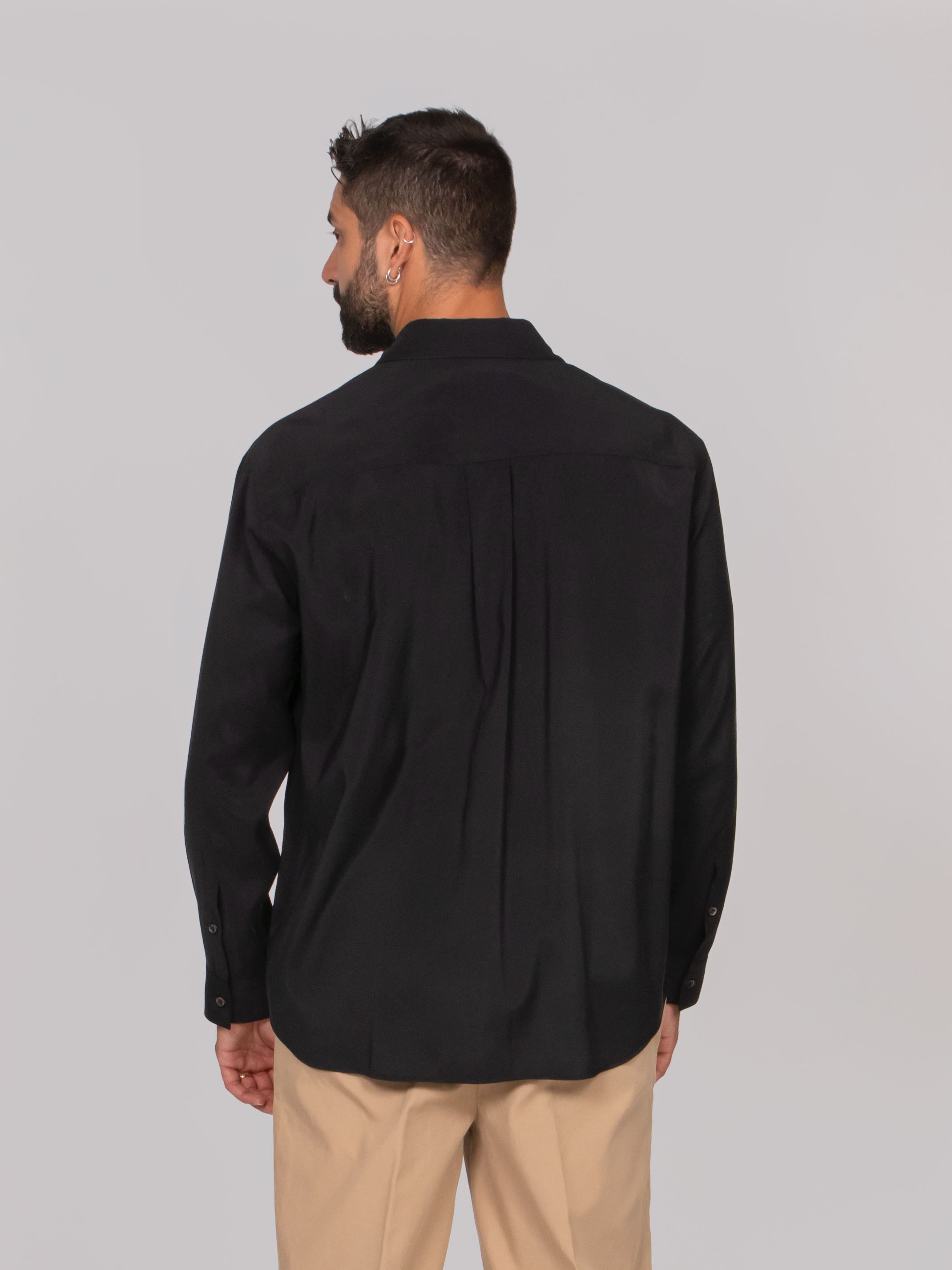 EMPORIO ARMANI CAMICIA UC001 BLACK BEAUTY