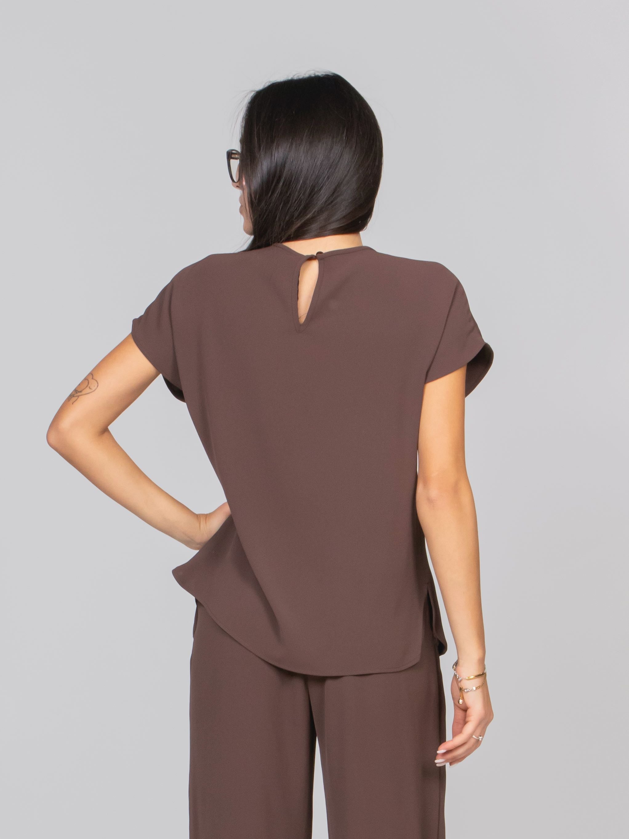 NENETTE BLUSA 0604 CACAO