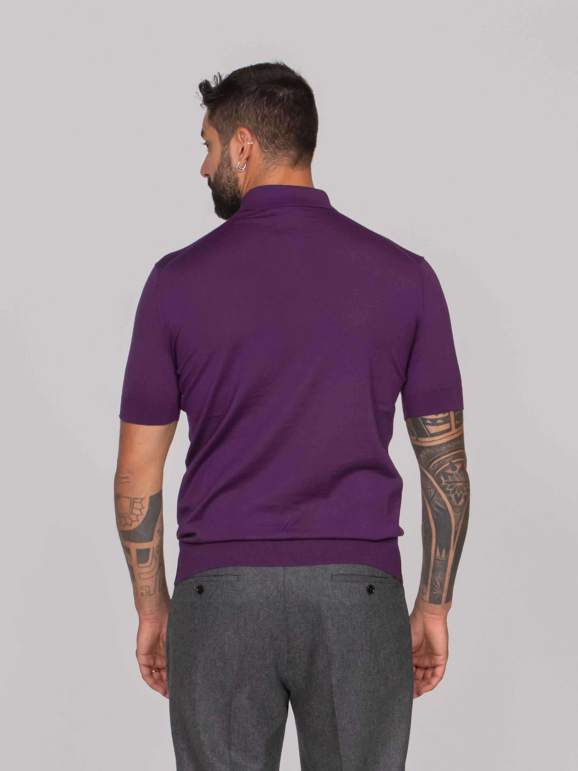 DOLCE & GABBANA POLO  F0373 VIOLA