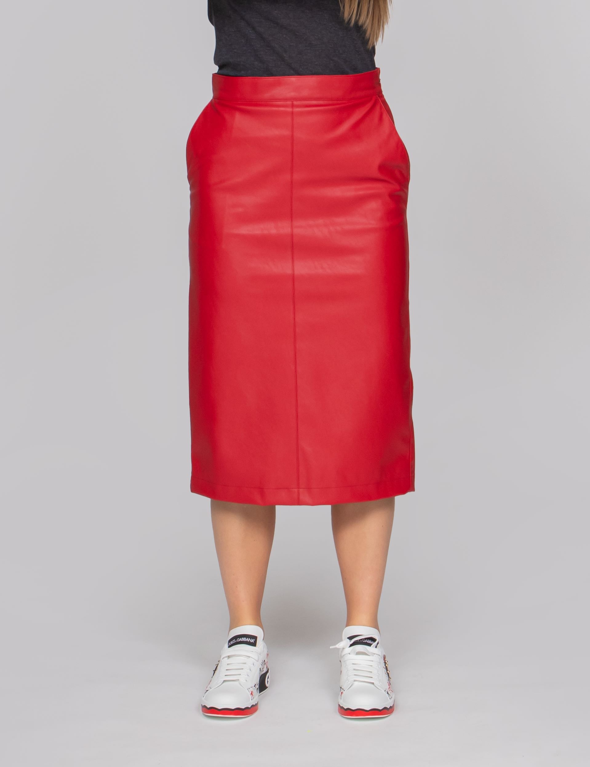 PINKO GONNA R45 ROSSOROSA PORPORA
