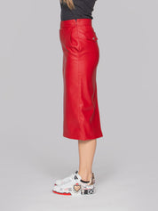 PINKO GONNA R45 ROSSOROSA PORPORA