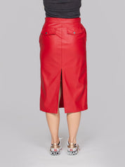 PINKO GONNA R45 ROSSOROSA PORPORA