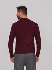 PAOLO PECORA MAGLIA GIROCOLLO 7635 AMETISTA