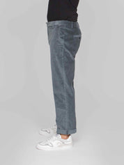 DONDUP PANTALONE REGULAR CHINO GAUBERT 943 GRIGIO ROCCIA