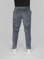 DONDUP PANTALONE REGULAR CHINO GAUBERT 943 GRIGIO ROCCIA