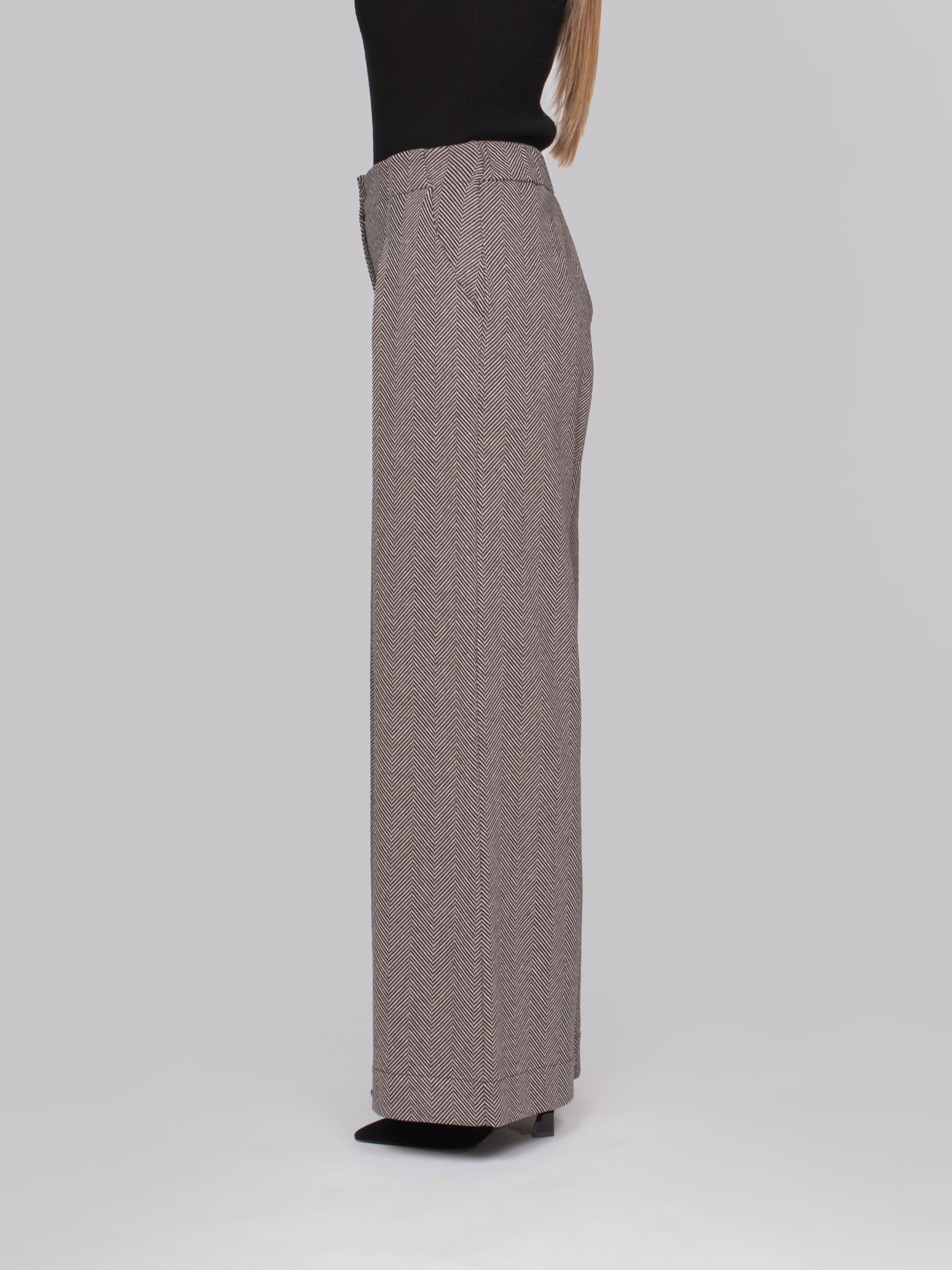OBLO' PANTALONE CON ZIP 0511 FANTASIA