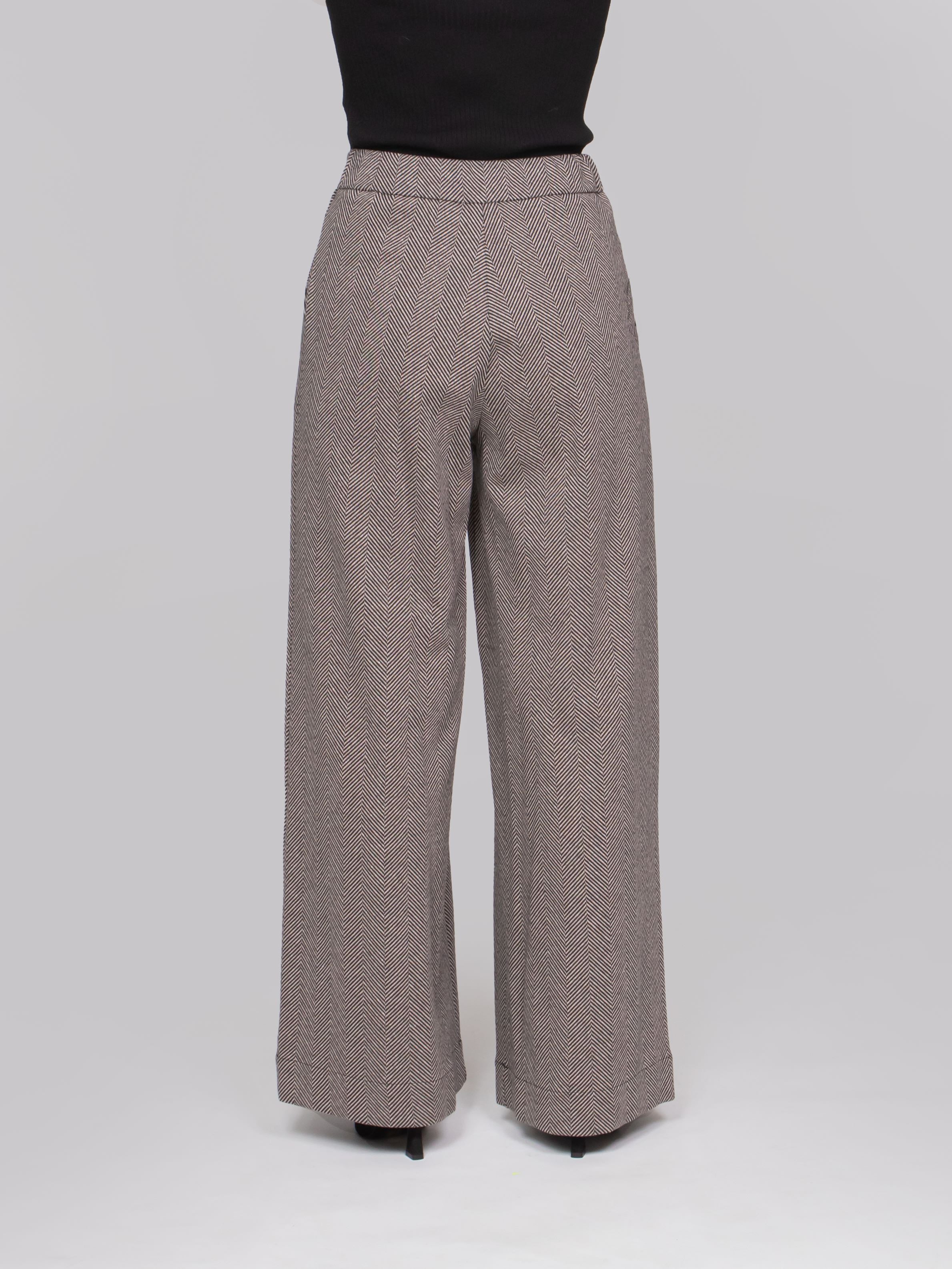 OBLO' PANTALONE CON ZIP 0511 FANTASIA