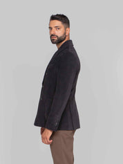 CIRCOLO 1901 GIACCA DOUBLE-BREASTED 1162 BLUE/GREY