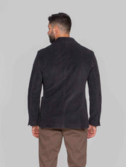 CIRCOLO 1901 GIACCA DOUBLE-BREASTED 1162 BLUE/GREY
