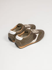 PHILIPPE MODEL SNEAKER PLANCHE LOW V007 VEAU DAIM VERT