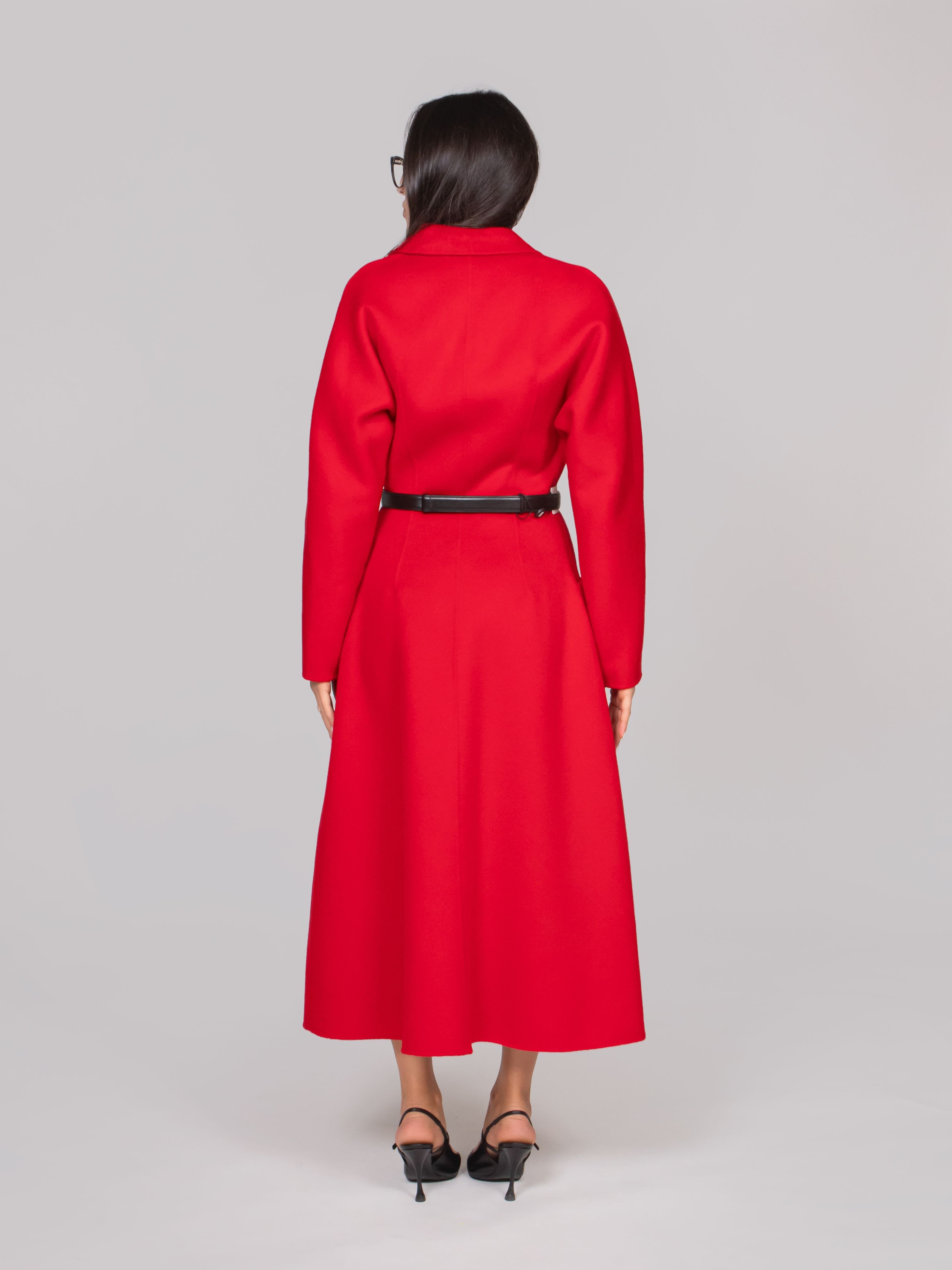 ELISABETTA FRANCHI CAPPOTTO CG5 RED PASSION