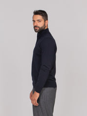PAOLO PECORA MAGLIA LUPETTO 6462 BLU