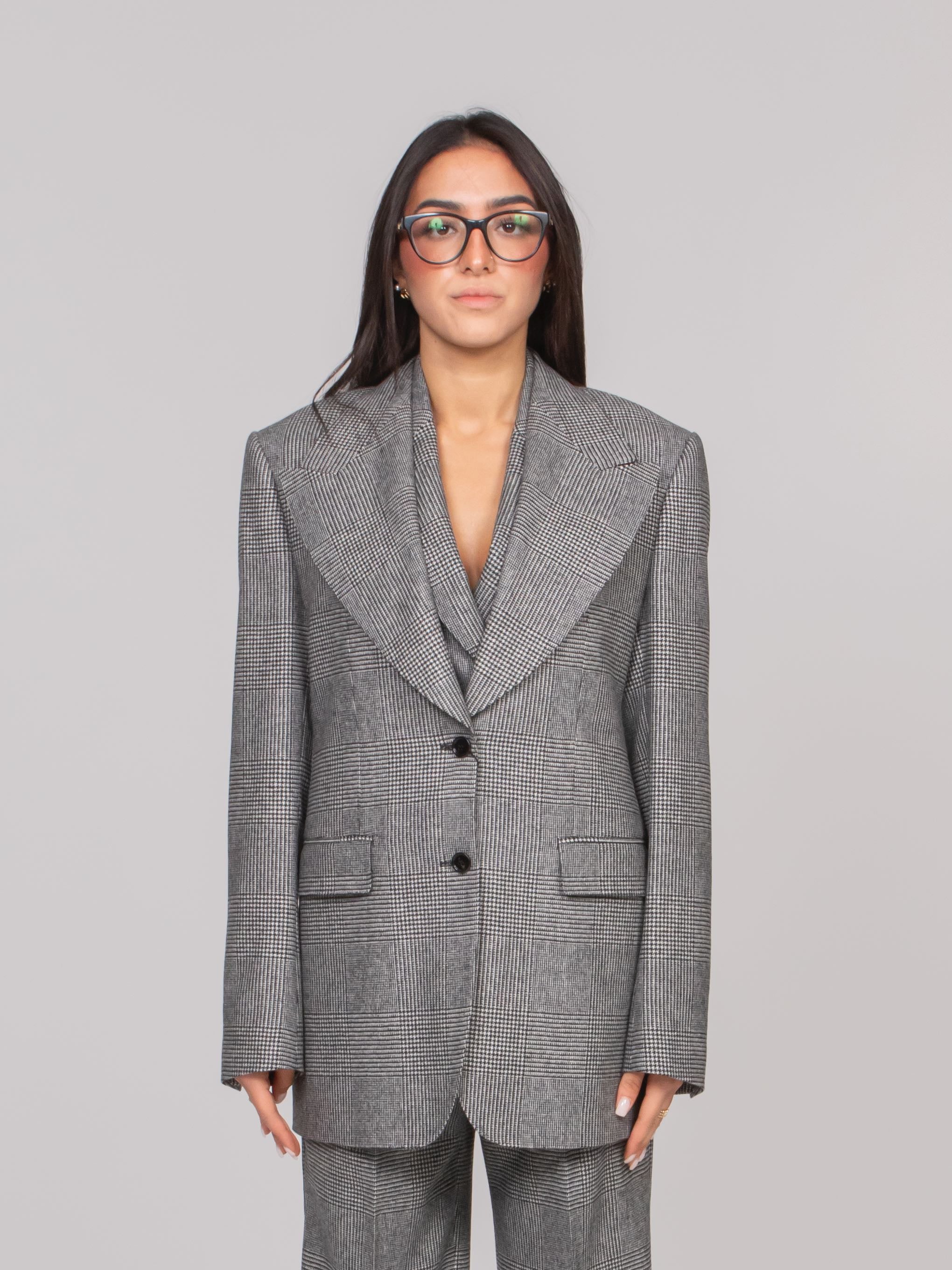 DOLCE & GABBANA GIACCA S8100 QUADRI CHECK TARTAN