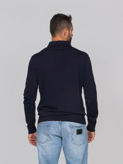 DOLCE & GABBANA POLO B0665 BLU SCURISSIMO