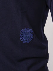 DOLCE & GABBANA POLO B0665 BLU SCURISSIMO